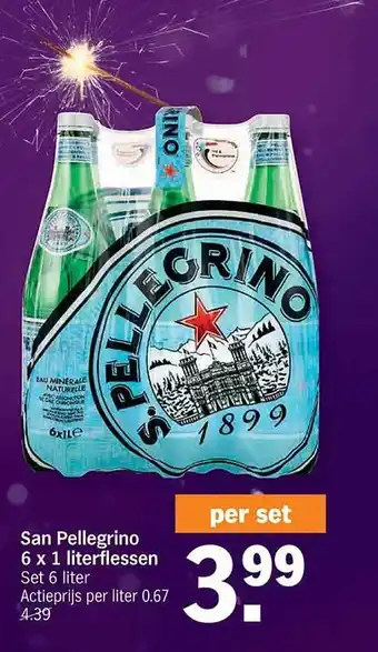 Albert Heijn San pellegrino aanbieding