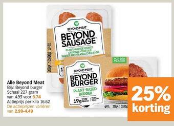 Albert Heijn Beyond meat aanbieding