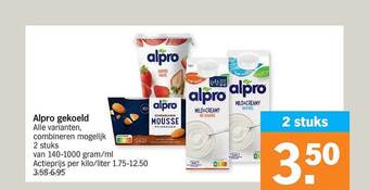 Albert Heijn Alpro gekoeld aanbieding