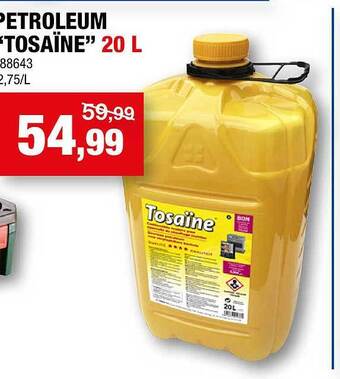 Hubo Petroleum tosaïne aanbieding
