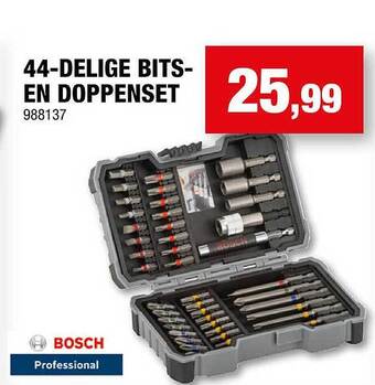 44delige bits en doppenset