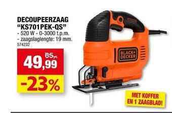 Hubo Decoupeerzaag aanbieding
