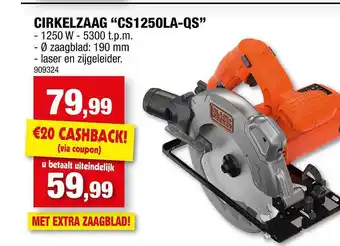 Hubo Cirkelzaag aanbieding