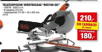 Hubo Telescopische verstekzaag aanbieding
