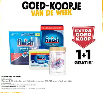 Jumbo Finish of vanish aanbieding