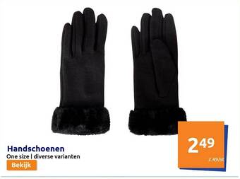 Action Handschoenen aanbieding