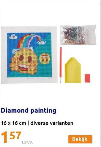 Action Diamond painting aanbieding