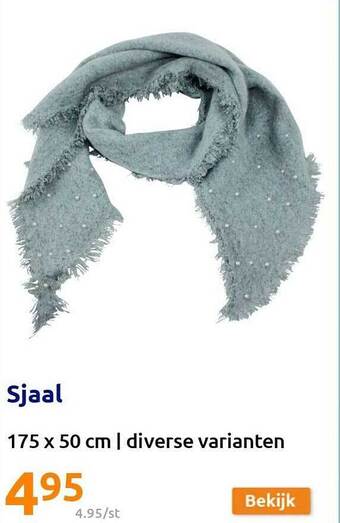 Action Sjaal aanbieding