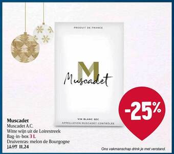 Delhaize Muscadet aanbieding