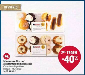 Minimerveilleux of assortiment minigebakjes