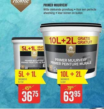 HandyHome Primer muurverf aanbieding