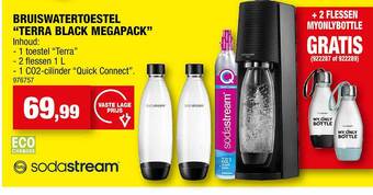 Hubo Bruiswatertoestel terra black megapack aanbieding