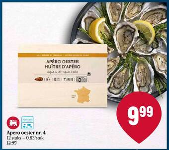 Delhaize Apero oester nr 4 aanbieding