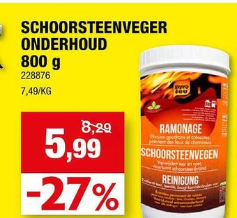 Hubo Schoorsteenveger onderhoud aanbieding