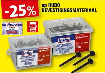 Hubo Hubo bevestigingsmateriaal aanbieding