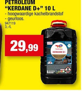 Hubo Petroleum kerdane d+ aanbieding