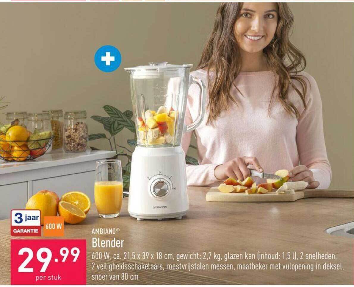 Ambiano blender promotie bij ALDI