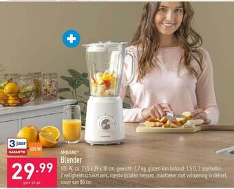 ALDI Ambiano blender aanbieding