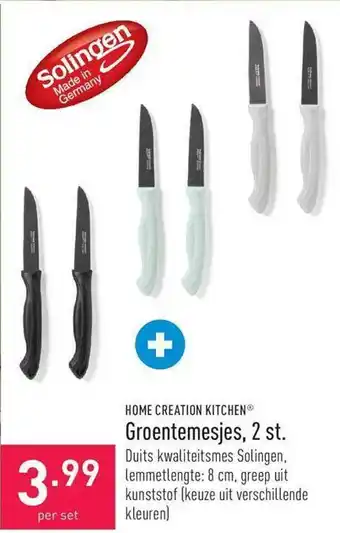 ALDI Home creation kitchen groentemesjes aanbieding