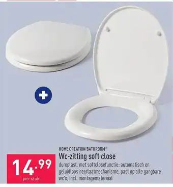 ALDI Home creation bathroom wczitting soft close aanbieding