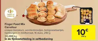 Carrefour Finger food mix aanbieding