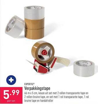 ALDI Expertiz verpakkingstape aanbieding