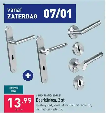 ALDI Home creation living deurklinken aanbieding