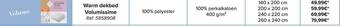 Carrefour Warm dekbed volumissime aanbieding