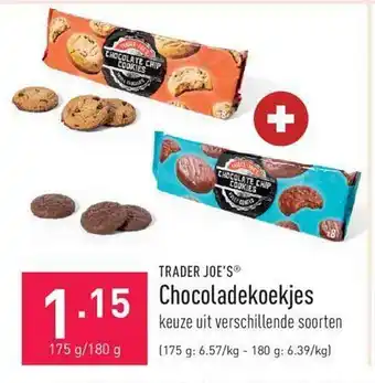 ALDI Trader joe's chocoladekoekjes aanbieding