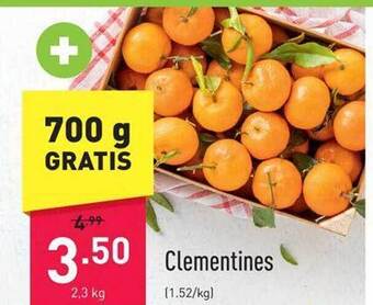 ALDI Clementines aanbieding