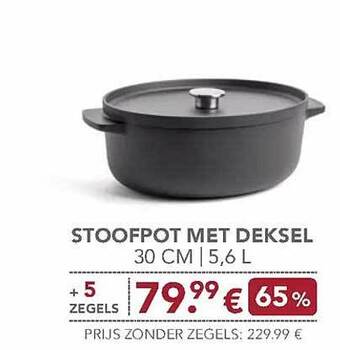 Carrefour Stoofpot met deksel aanbieding