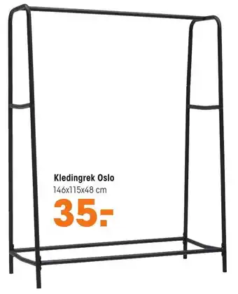 Kwantum Kledingrek Oslo aanbieding