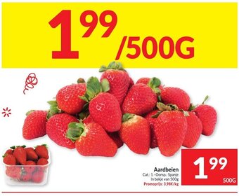 Intermarché Aardbeien aanbieding
