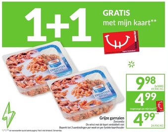 Intermarché Grijze garnalen aanbieding