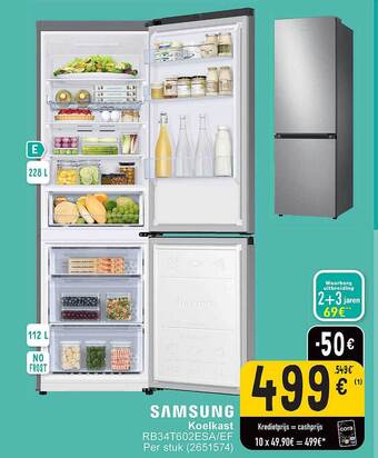 Cora Samsung koelkast aanbieding