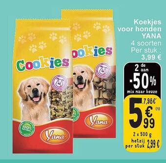 Cora Koekjes voor honden yana aanbieding