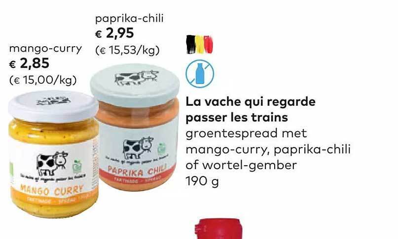 La vache qui regarde passer les trains promotie bij Bio Planet
