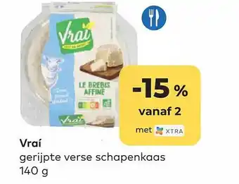 Bio Planet Vraí gerijpte verse schapenkaas aanbieding
