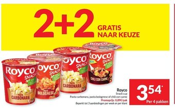 Intermarché Royco Snack cup aanbieding