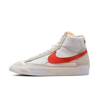 Nike blazer mid pro club herenschoenen - wit