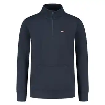 Plutosport Tommy hilfiger regular fleece sweater heren aanbieding