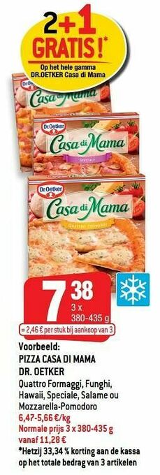 Pizza casa di mama dr. oetker
