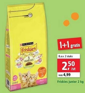 Maxi Zoo Friskies junior aanbieding