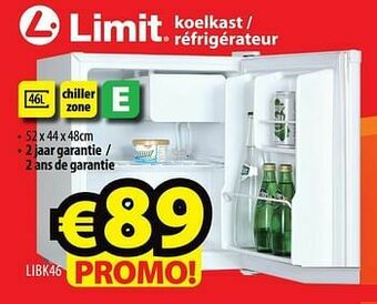 ElectroStock Limit koelkast - réfrigérateur libk46 aanbieding