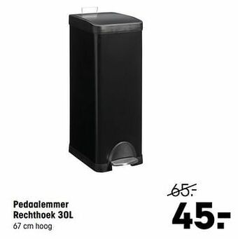 Kwantum Pedaalemmer rechthoek aanbieding