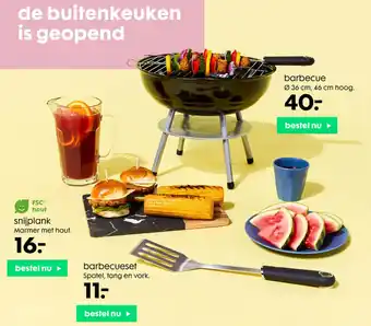 HEMA Barbecue ø 36cm, 46cm hoog aanbieding