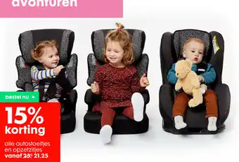 HEMA Alle Autostoeltjes en opzetzitjes aanbieding