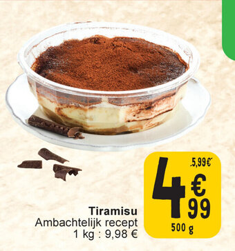 Cora Tiramisu aanbieding