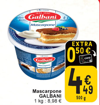 Cora Galbani Mascarpone aanbieding