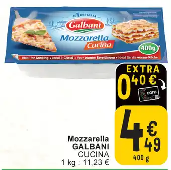 Cora Galbani Mozzarella aanbieding
